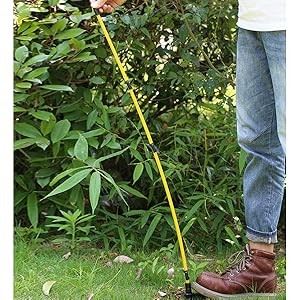 Pulwell fiberglass step-in fence post
