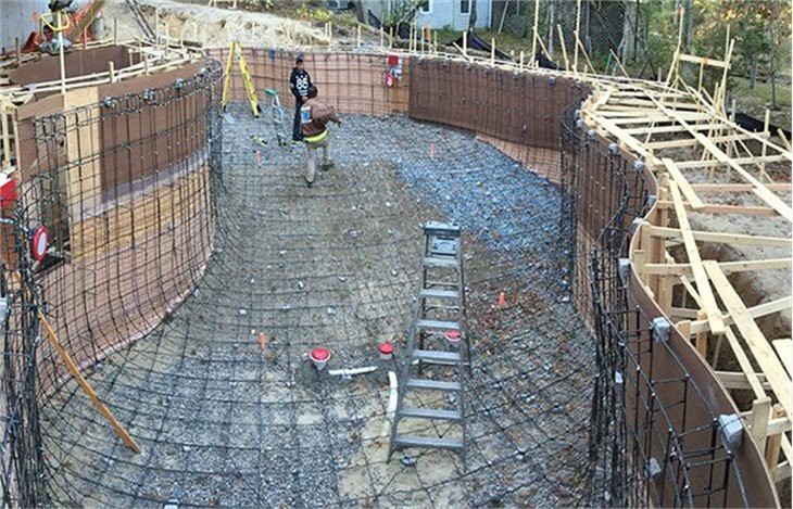 non-corrosive rebar mesh